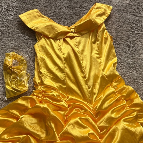 disney beauty and the beast belle princess deluxe costume dress Halloween - Picture 2 of 7